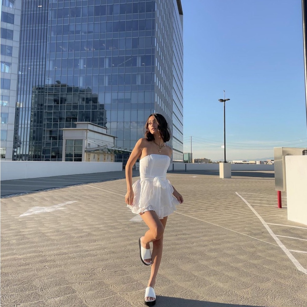 Selfie Leslie Flowy Romper
